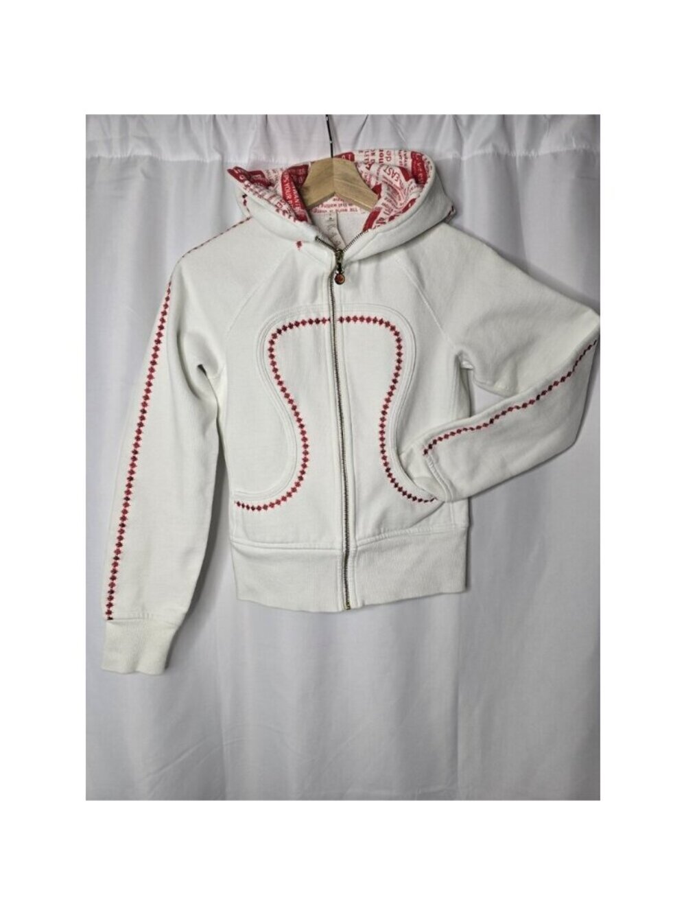 Lululemon Scuba Hoodie Special Edition 2010 Canada Olympics Sweatshirt Size 2